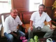 KPRH Yakin PAN Usung Romi di Pilgub Jambi 2024 Calon Gubernur Jambi 2024 H Romi Hariyanto, SE (kanan) bersama Koordinator KPRH Noer Faisal.