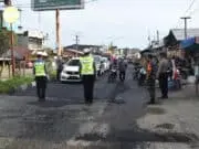 Polres Nagan Raya Peringatan 18 Tahun Tsunami Ditandai dengan Raungan Sirine