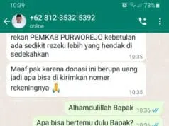 Waspada Upaya Penipuan Catut Nama Bupati Purworejo