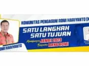 Komunitas Pengagum Romi Hariyanto Salurkan Bantuan Sembako di Kuala Tungkal