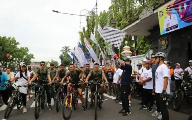 Ribuan Peserta Ikuti Sepeda Santai Hari jadi Kabupaten Purworejo