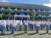 Bersama Satnarkoba Polres Purworejo SMK TI Kartika Cendekia Mendeklarasikan Anti Narkoba