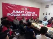 Pererat Silaturahmi, Polresta Bandara Soetta Gelar Jum’at Curhat dengan Pekerja di Terminal Kargo