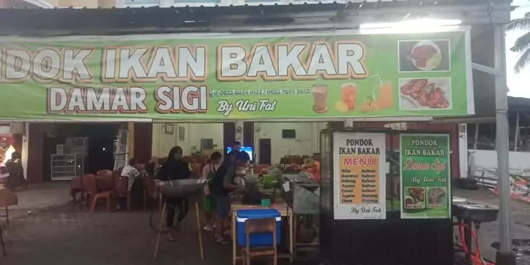 Pondok Ikan Bakar Damar Sigi, Bubumnya Meresap dan Tidak Dalam Merogoh Koceh