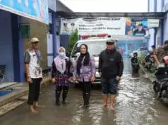 Gerak Cepat Sekcam Sepatan Timur Atasi Genangan Air di Puskesmas Kedaung Barat