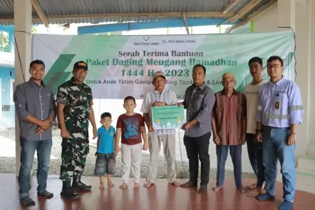 Sambut Meugang, PT BEL Kembali Salurkan Daging Meugang Untuk Anak Yatim