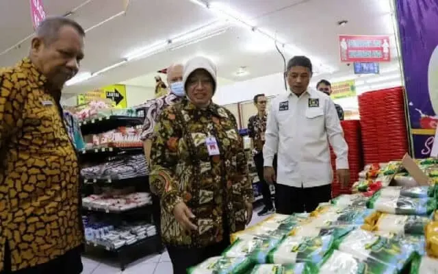 H-7  Lebaran 1444 H Wabup Pantau Ketersedian dan Harga Bapokting