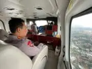 Naik Heli, Kapolri Pantau Langsung Arus Mudik di Jalan Tol dan Arteri