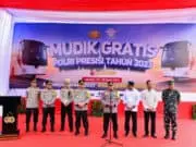 Kurangi Beban Jalan Tol dan Arteri, Kapolri Lepas 434 Bus Mudik Gratis Polri Presisi