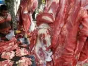 Harga Daging di Jambi Jelang Idul Fitri Rp 150 Ribu/Kg Harga Daging Sapi di Pasar Moderen Angso Duo Jambi naik Hingga Mencapai Rp 150 ribu/Kilogram menjelang Idul Fitri 2023.