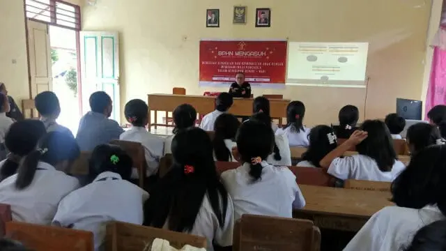 Jalankan Program BPHN Mengasuh,LBH Manggarai Raya NTT Lakukan Penyuluhan Hukum Di SMA,SMK Dan SMP Bintang Timur Ruteng