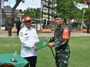 Bupati Polewali Mandar Buka Program TMMD Ke-116 Kodim 1402/Polman Bupati Polewali Mandar, H. Andi Ibrahim Masdar menyampaikan terima kasih kepada TNI khususnya Korem 142/Tatag dan Kodim 1402/Polman atas terselenggaranya TMMD Di Kabupaten Polewali Mandar.