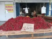 Harga Cabe Merah Anjlok, Harga Karet dan Pinang Terduduk di Jambi Ini lihat harga cabe merah di Jambi hanya di hargai Rp 13.000/Kg.