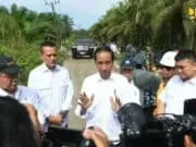 BBPJN Sumut 2023, Tuntaskan Perbaikan Jalan Rusak Sesuai Perintah Presiden Jokowi Presiden Jokowi saat tinjau sejumlah ruas jalan kondisi rusak di Sumatera Utara. poto/pelita.co/ist