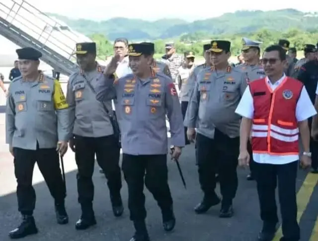 Kapolri Cek Langsung Kesiapan Pengamanan Penyelenggaraan KTT Asean Di Labuan Bajo,NTT