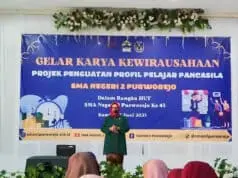 HUT Ke 43, SMAN 2 Purworejo Adakan Gelar Karya Kewirausahaan Proyek Penguatan Profil Pelajar Pancasila.