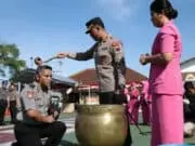 Sebanyak 22 Personel Polres Purworejo Mendapat Kenaikan Pangkat