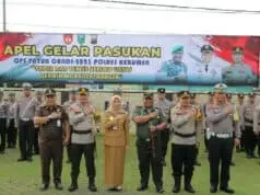 Polres Kebumen Gelar Apel Operasi Patuh Candi, Operasi Akan di Gelar selama 14 Hari ke Depan Polres Kebumen Gelar Apel Operasi Patuh Candi, Operasi Akan di Gelar selama 14 Hari ke Depan