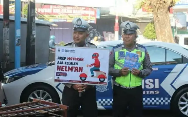 Dengan "Art Policing," Satlantas Polres Kebumen Ajak Masyarakat Untuk Patuh dan Tertib Berlalu Lintas