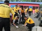 Polres Purworejo Laksanakan Aksi Bersih di Pasar Baru Suronegaran Polres Purworejo Laksanakan Aksi Bersih di Pasar Baru Suronegaran