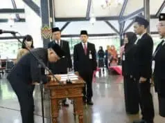 Bupati Purworejo Angkat dan Ambil Sumpah Janji Jabatan Fungsional Guru di Lingkungan Pemkab