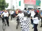 Wabup Lepas Peserta Sepeda Santai di Peringatan Hari Bhakti Adyaksa 2023