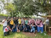 HUT Bahayangkara Ke 77, Polsek Legok Laksanakan Giat Polri Peduli Lingkungan Bersama Masyarakat