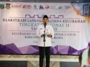 Bupati Zaki Berharap Cisauk Masuk 3 Besar Lomba Kelurahan Tingkat Regional II