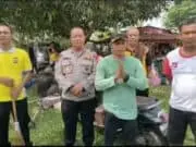 Polri Peduli Lingkungan, Polsek Legok Laksanakan Kegiatan Pembersihan Sampah