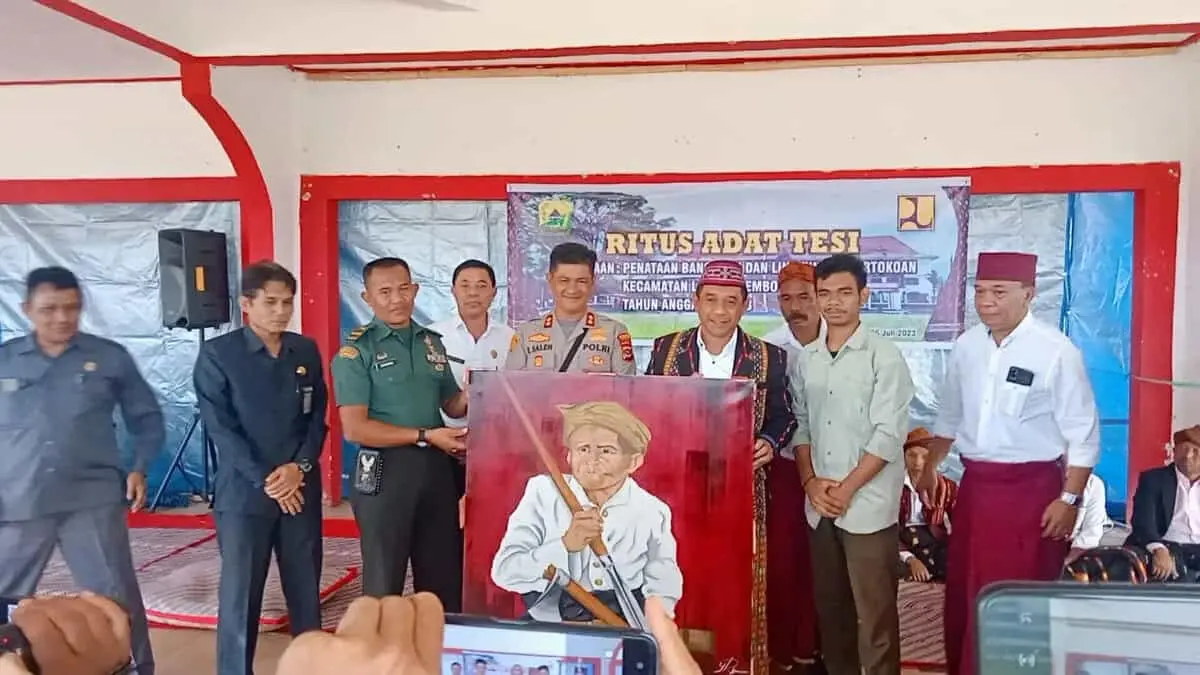 Proyek Penataan Lapangan Motang Rua Akan Segera Dimulai, Pemkab Manggarai, NTT Gelar Ritus Adat Tesi