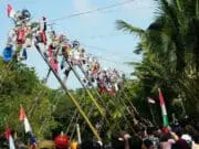Festival Panjat Pinang di Desa Aglik Akan Dijadikan sebagai Agenda Tahunan