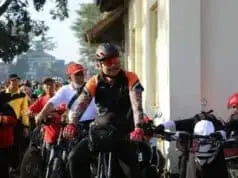 Gowes Bareng Bupati Dalam Rangka Sambut Haornas Tahun 2023