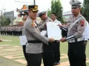 18 Personel Polres Kebumen Peroleh Reward Dari Kapolres Kebumen karena Berprestasi