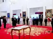 Presiden Jokowi Lantik Kepala Bakamla dan Kepala Barantin