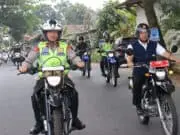 Pj Bupati Tangerang Keliling Naik Motor untuk Pantau Pilkades