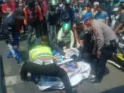 Pemotor Wanita Meninggal Dunia Terlindas Truk Trailer di Karawaci Tangerang, Polisi Amankan Sopir