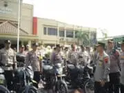 Menghadapi Operasi Mantab Brata Polres Purworejo Gelar Cek Kendaraan Dinas