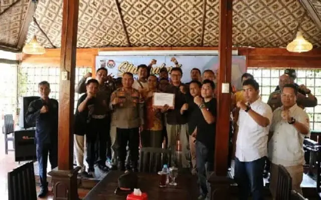 Menjelang Pemilu 2024, PWI Kebumen Deklarasi Damai di Hadapan Kapolres