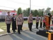 Enam Jabatan Perwira di Polres Kebumen Diserahterimakan