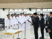 Pj Bupati Tangerang Lantik 17 Kepala Desa