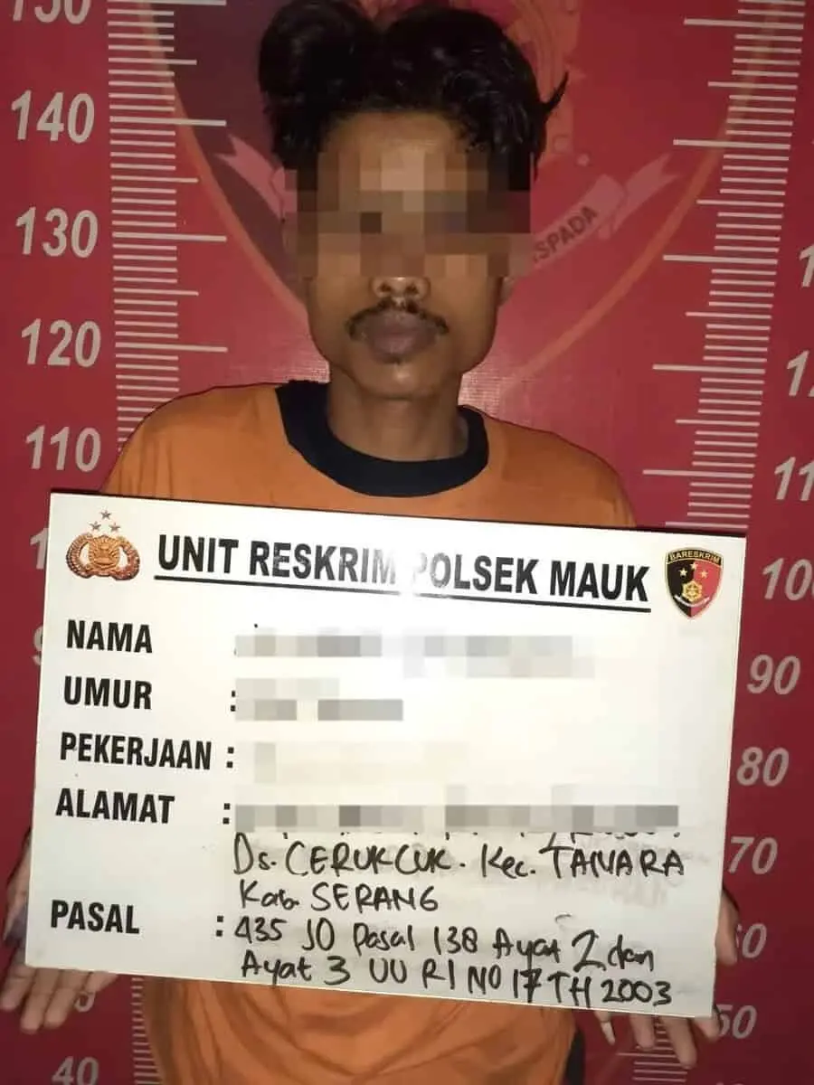 Pria Pengedar Obat Hexymer Dan Tramadol di Mauk, di Tangkap Polisi Pria Pengedar Obat Hexymer Dan Tramadol di Mauk, di Tangkap Polisi