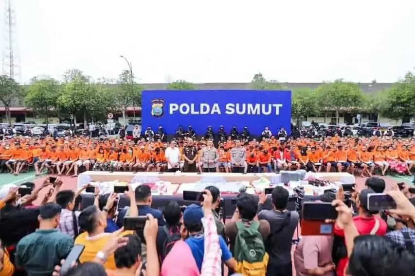 Berantas Peredaran Narkotika, Polda Sumut Tangkap 1.596 Pengguna dan Jaringan Narkoba Berantas Peredaran Narkotika, Polda Sumut Tangkap 1.596 Pengguna dan Jaringan Narkoba
