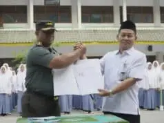 MA An Nawawi Berjan Purworejo Tandatangan Kerjasama MoU antara Kodim 0708 Dalam Rangka Pembentukan Karakter Siswa