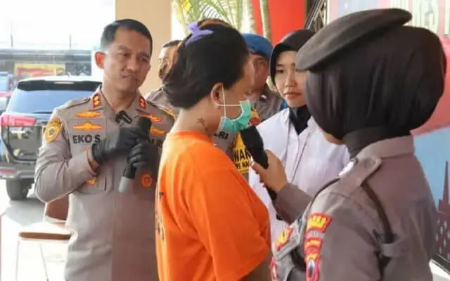 Ibu Angkat Penganiaya Bayi 19 Bulan Akhirnya Meringkuk Di Jeruji Besi Polres Purworejo