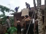 Diterjang “Puting Beliung”, Belasan Rumah di Desa Kedawung, Pejagoan, Kebumen Mengalami Rusak