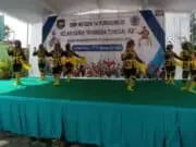 Gelar Karya P5, Ratusan Pelajar SMPN 14 Purworejo Tampilkan Tari Dolalak Secara Massal