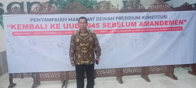 Mohamad Sukri : UUD 1945 Disusun dalam Suasana Kebatinan, Sedangkan Amandemen Dibuat dalam Suasana Kebatilan Mohamad Sukri : UUD 1945 Disusun dalam Suasana Kebatinan, Sedangkan Amandemen Dibuat dalam Suasana Kebatilan