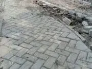 Diduga Proyek Bongkar-Pasang, Paving Blok Desa Buaran Bambu Dipersoalkan Warga