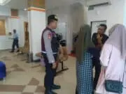 Satuan Samapta Polres Asahan Patroli di Perbankan