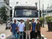 PT GMM Roadshow Truck FAW di Kota Solo Berikan Program Yang Fantastis di Akhir Tahun